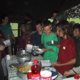 Stormloop op de fouragtent3 - Scouts en Gidsen Zaventem 